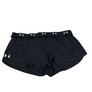 Under armour black athletic shorts